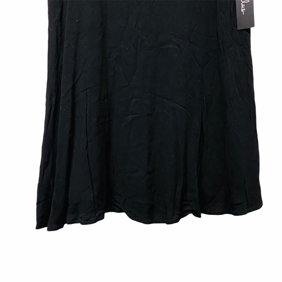 Lulus Afterglow Black Strappy Cold-Shoulder Shift - Picture 6 of 14